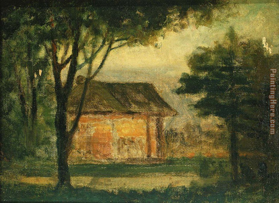 Edward Mitchell Bannister The Old Homestead